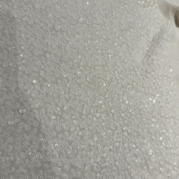 Supertrash cream see through sequins top. - Picture 2 of 6